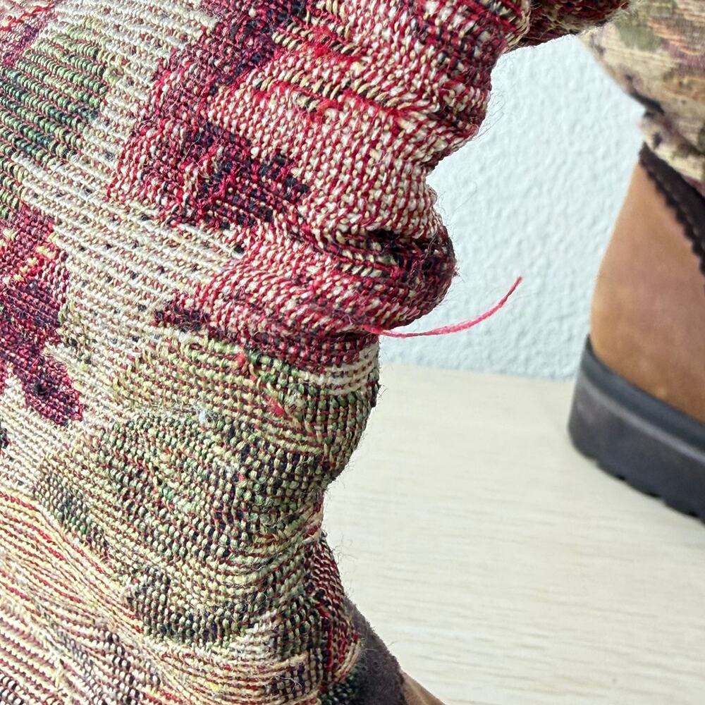 Irregular Choice Mutiny Brown Multicolor Floral T… - image 10